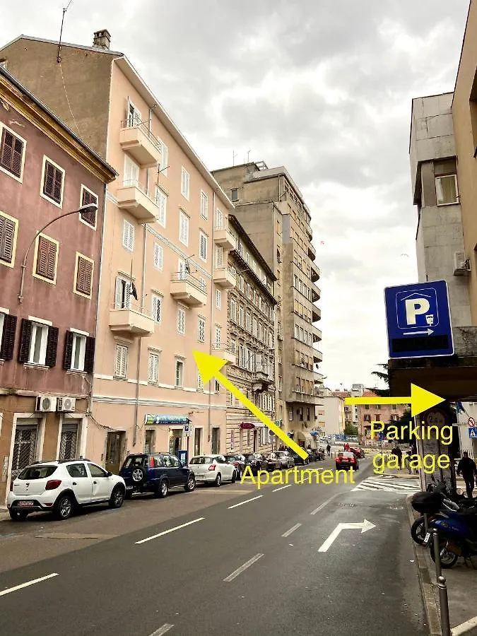 Central Rijeka Apartments CIOTTINA 24 Kroatië